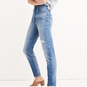 Madewell Rigid Skinny Jeans size 28